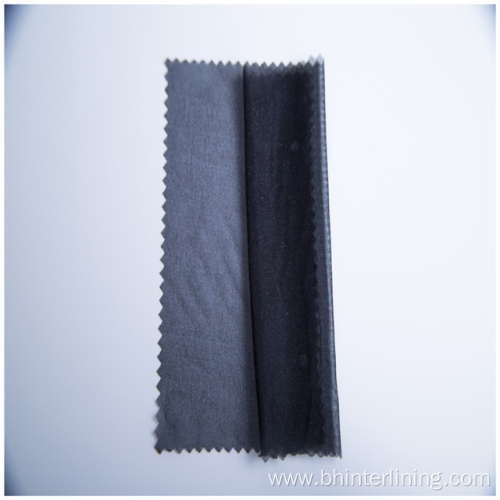 Polyester Thermal bonded coating woven fusible fabric